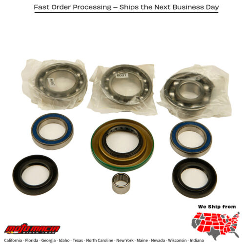All Balls  REAR DIFFERENTIAL BEARING AND SEAL KIT Can-Am Outlander 800R X Xc [IRS] 2011-2011 Bombardier Outlander Max 800 H.O. 4X4 [IRS] 2006-2006 Bombardier Outlander Max 800 H.O. 4X4 XT [IRS] 2006-2006 Bombardier Outlander 400 H.O. 4X4 XT