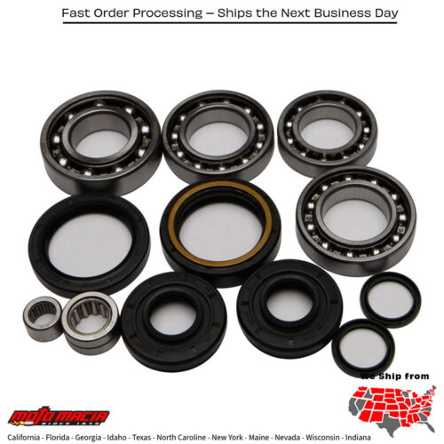 All Balls  FRONT DIFFERENTIAL BEARING AND SEAL KIT Honda TRX420FA Rancher AT [IRS] 2009-2014 Honda TRX420FE Rancher ES [SRA] 2007-2013 Honda TRX420FM Rancher [SRA] 2007-2013 Honda TRX420FPA Rancher w/PS [IRS] 2009-2014 Honda TRX420FPE Ranch