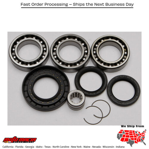 All Balls  REAR DIFFERENTIAL BEARING AND SEAL KIT Honda TRX420FA1 Rancher 4x4 AT DCT [SRA] 2014-2016 Honda TRX420FA2 Rancher 4x4 AT DCT EPS [SRA] 2014-2022 Honda TRX420FE1 Rancher 4x4 ES [SRA] 2014-2022 Honda TRX420FM1 Rancher 4x4 [SRA] 201