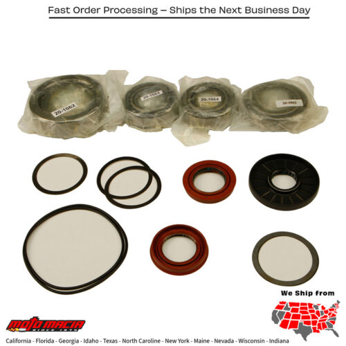 All Balls  DIFFERENTIAL BEARING AND SEAL KIT Polaris Ranger 900 Diesel 2011-2014 Polaris Ranger Crew 900 Diesel 2012-2014 Polaris Ranger Crew 700 4x4 2008-2009 Polaris Ranger 500 2X4 2008-2009 Polaris Ranger 500 4X4 EFI 2008-2009 Polaris Ra