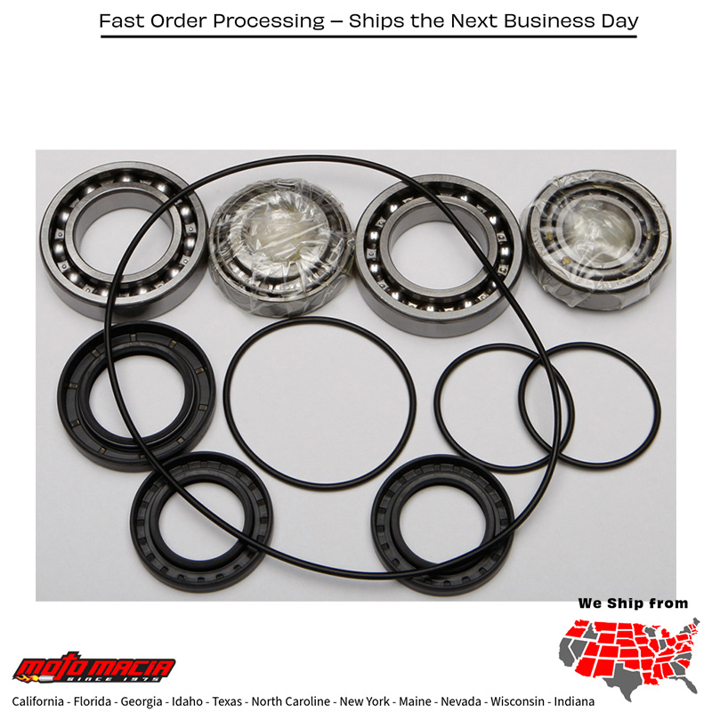All Balls DIFFERENTIAL BEARING AND SEAL KIT Kawasaki KAF 620 Mule 3010 4X4 2001-2008 Kawasaki KAF 620 Mule 2510 4X4 1993-2000 Kawasaki KAF 620 Mule 4010 4X4 2009-2022 Kawasaki KAF 620 mule 4010 Diesel 2009-2013 Kawasaki KAF 950 Mule 3010 D