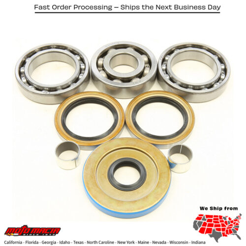 All Balls  DIFFERENTIAL BEARING AND SEAL KIT Polaris Sportsman Big Boss 6X6 800 2009-2014 Polaris Sportsman 800 EFI 2009-2010