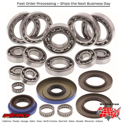 All Balls  REAR DIFFERENTIAL BEARING AND SEAL KIT Polaris Sportsman X2 570 EPS 2015-2018 Polaris Sportsman 570 2016-2018