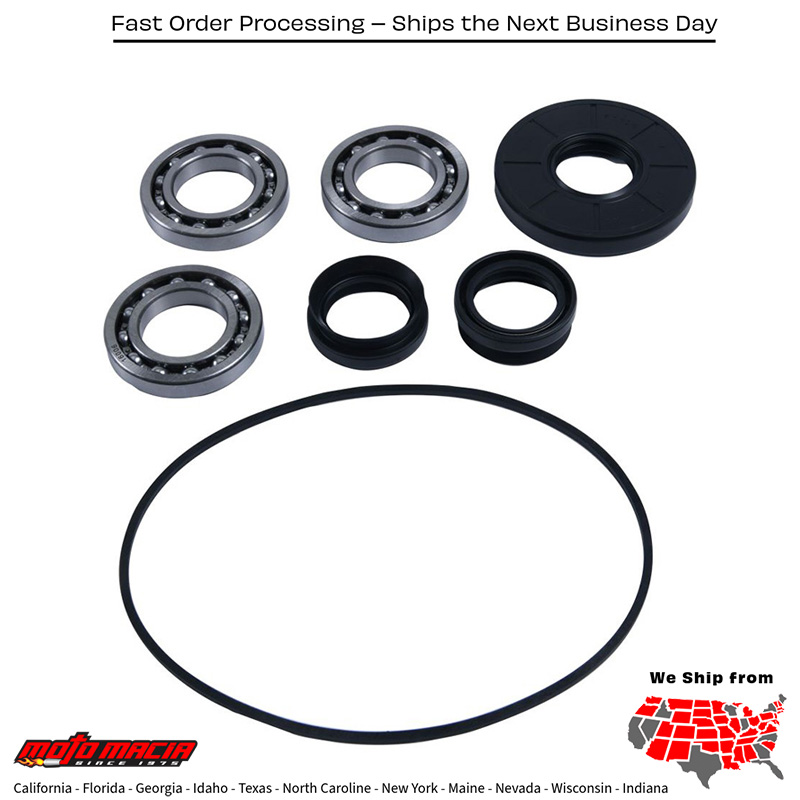 All Balls FRONT DIFFERENTIAL BEARING AND SEAL KIT Polaris Sportsman 570 EFI HD 2016-2018 Polaris Sportsman 570 Utility HD LE 2021-2022 Polaris Sportsman 570 Utility HD EPS 2021-2022