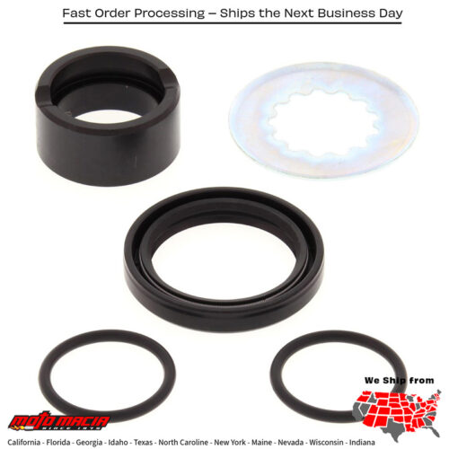 All Balls  COUNTERSHAFT SEAL KIT Kawasaki KLX400R 2003-2003 Kawasaki KLX400SR 2003-2003 Suzuki DR-Z400S 2000-2022 Suzuki DR-Z400SM 2005-2022 Suzuki DR-Z400E Non CA Model 2000-2007 Suzuki DR-Z400 2000-2003 Suzuki DR-Z400E CA Model 2004-2007