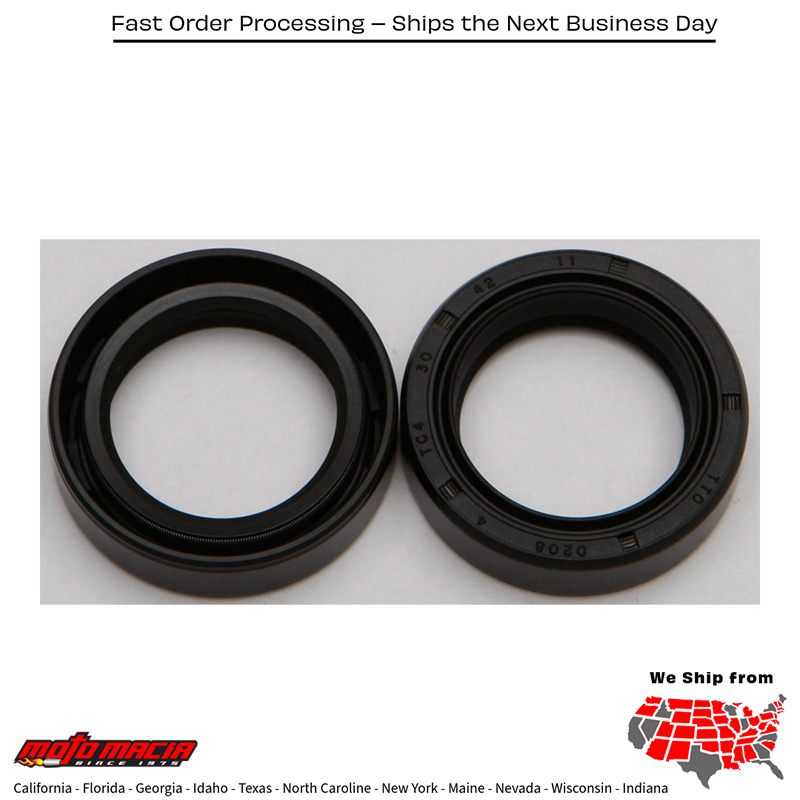 All Balls FORK SEAL KIT Yamaha YJ50 Vino 2003-2004 Yamaha SR185 1981-1982 Kawasaki KLX110 2002-2019 Kawasaki KLX110L 2010-2019 Suzuki DR-Z125L 2003-2018 Honda CR60R 1984-1984 Honda XR80 1979-1984 Honda ATC200S 1984-1986 Honda ATC250R 1981-
