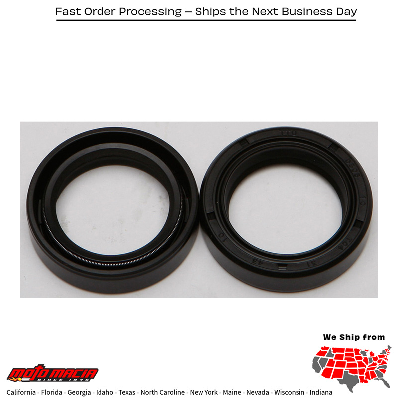 All Balls FORK SEAL KIT Honda CRF125F 2014-2017 Honda MSX125 Grom 2014-2022 Honda CRF125FB 2014-2017 Honda TR200 Fatcat 1986-1987 Honda XL100S 1979-1980 Honda XL125S 1979-1985 Honda XR200 1984-1984 Honda XL185S 1979-1983 Honda XR185 1979-1