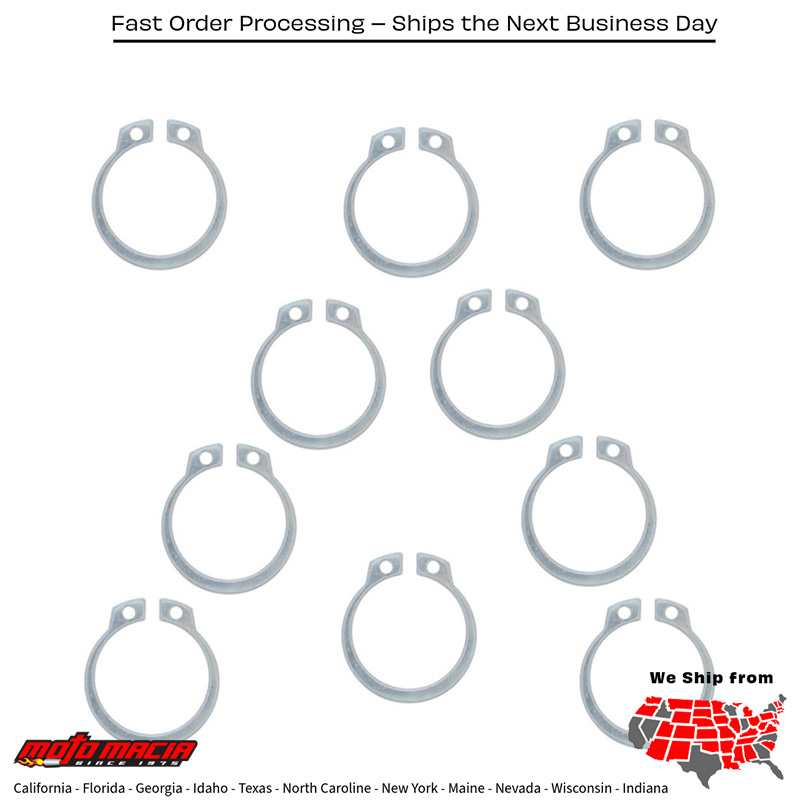 All Balls OEM Part 579 Sprocket Retainer Kit 10 pk Washers or Snap-Rings Ka more