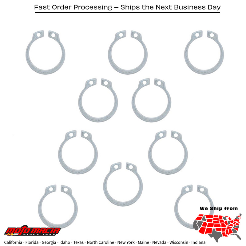 All Balls OEM Part 49033091000 Sprocket Retainer Kit 10 pk Washers or Snap- more
