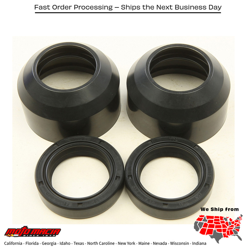 All Balls FORK & DUST SEAL WIPER KIT Honda CR80R 1982-1983