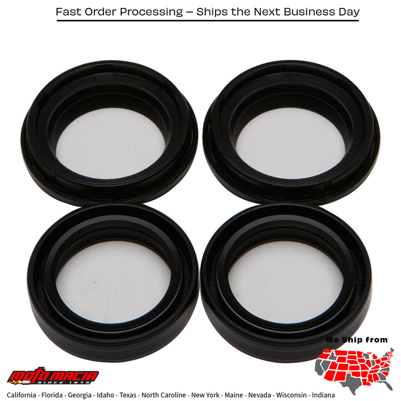 All Balls FORK & DUST SEAL WIPER KIT BMW R1150GS Adventure 2002-2005 BMW R1150RT 2001-2005 BMW R1200CL 2002-2005 BMW R1150GS 1999-2003 BMW R1150RS 2001-2004 BMW R1200C 1997-2004 BMW R850R 1995-2001 BMW R1100R 1994-2000 BMW K1200LT 1998-200