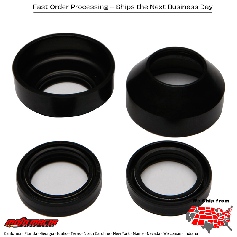 All Balls FORK & DUST SEAL WIPER KIT Honda XL500S 1979-1981 Honda CR125M 1976-1976 Honda XL350 1974-1978 Honda XL250 1972-1976 Honda CR250M 1973-1976