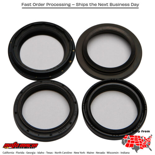 All Balls  FORK & DUST SEAL WIPER KIT Yamaha XVS65A V-Star 650 Classic 1998-2010 Yamaha XVS65AT V-Star 650 Silverado 2002-2011 Yamaha XVS95 V-Star 950 2009-2015 Yamaha XVS95CT V-Star 950 Tourer 2011-2012 Yamaha YP400 Majesty 2005-2013 Yamah