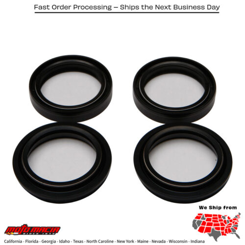 All Balls  FORK & DUST SEAL WIPER KIT Triumph Speed Triple 955 I.E. 2000-2004 Kawasaki VN1700 Vulcan 1700 Vaquero 2011-2021 Honda CR500R 1989-1991 Honda CBR600RR 2003-2004 Honda GL1800 Gold Wing Airbag 2007-2012 Honda GL1800HP Gold Wing Aud