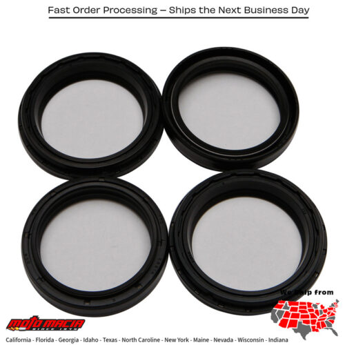 All Balls  FORK & DUST SEAL WIPER KIT Honda CR500R 1996-2001 Honda CR125R 1997-2007 Honda CR250R 1996-1996 Kawasaki KX250 1996-2001 Kawasaki KX125 1996-2001 Kawasaki KX500 1997-2004 Suzuki RM250 2001-2003 Yamaha WR426F 2001-2002 Yamaha YZ42