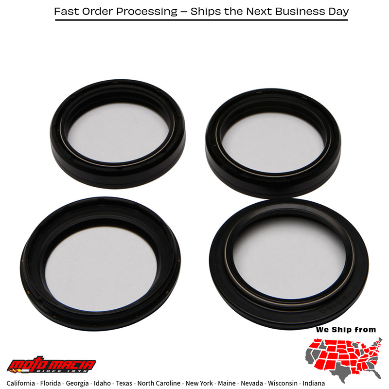All Balls FORK & DUST SEAL WIPER KIT Husqvarna CR125 2009-2009 Husqvarna TXC 250 2008-2009 Husqvarna TXC 450 2008-2009 Husqvarna TXC 510 2008-2009 Husqvarna WR 125 2009-2009 Husqvarna WR 250 1998-2009 Husqvarna WR 300 2008-2009 Husqvarna S