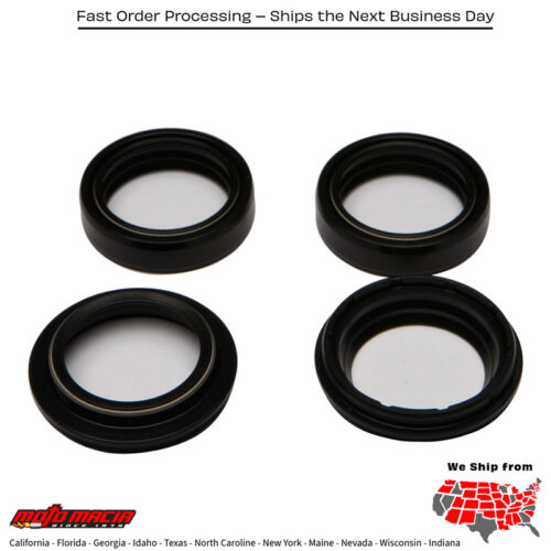 All Balls  FORK & DUST SEAL WIPER KIT KTM 50 SXS 2012-2015 KTM 65 SXS 2012-2015 KTM 50 SX 2012-2016 KTM 50 SX Mini 2012-2019 KTM 65 SX 2012-2019 Husqvarna TC 50 2018-2019 Husqvarna TC 65 2018-2019