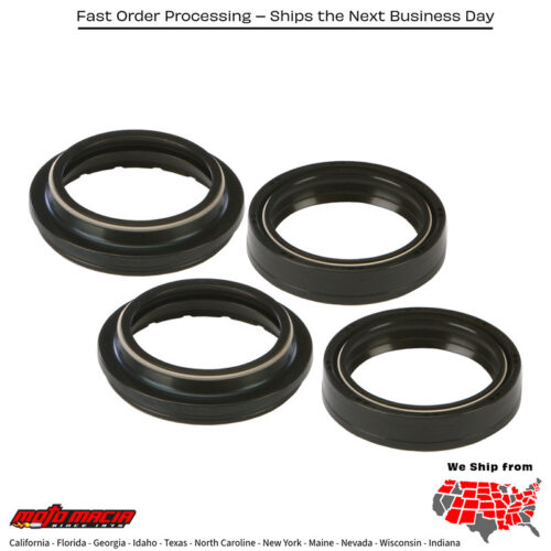 All Balls  FORK & DUST SEAL WIPER KIT Moto Guzzi 850 Lemans 1976-1976 BMW F700GS 2013-2017 BMW F650GS 2009-2012 BMW R1200GS 2004-2013 BMW R1200R 2012-2014 BMW R1200ST 2005-2007 BMW F650CS 2001-2005 BMW G650GS 2010-2015 BMW Hp2 Sport 2008-20