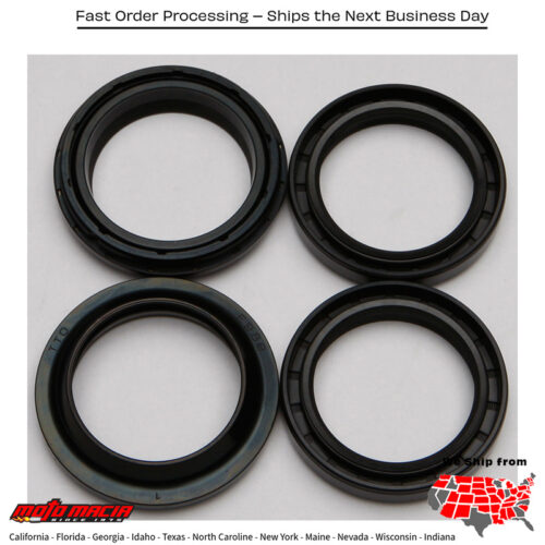 All Balls  FORK & DUST SEAL WIPER KIT BMW K1 1989-1993 BMW K100RS 1990-1992 BMW K1100LT 1992-1997 BMW K1100RS 1992-1996