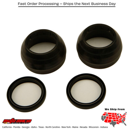 All Balls  FORK & DUST SEAL WIPER KIT BMW K100LT 1986-1991 BMW K75RT 1990-1991 BMW K75S 1986-1990 BMW K100RS 1984-1989 BMW K100RT 1984-1989 BMW K75C 1985-1988 BMW K100 1983-1986 TM MX 250 2008-2008 TM EN 250 2008-2008 TM MX 250 2T 2008-2008