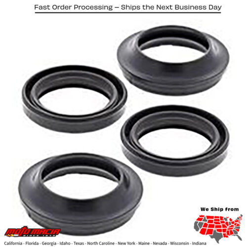 All Balls  FORK & DUST SEAL WIPER KIT Yamaha SR400 2015-2017 Yamaha XT250 2008-2012