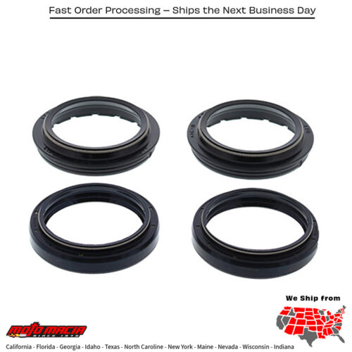 All Balls  FORK & DUST SEAL WIPER KIT BMW S1000R 2014-2020 BMW S1000XR 2015-2019 BMW HP4 Race 2013-2014 Moto Guzzi California 1400 Custom 2013-2013 Moto Guzzi California 1400 Touring 2013-2013 BMW R Nine T 2014-2021 BMW S1000RR 2010-2018 BM