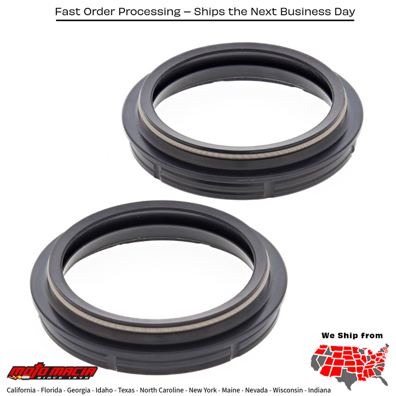 All Balls FORK DUST SEAL KIT KTM 1290 Super Duke R 2014-2020 Beta 390 RS 2015-2016 Beta 430 RS 2015-2016 Beta 500 RS 2015-2016 Beta 390 RR 2015-2021 Beta 430 RR 2015-2021 Husqvarna FE 350S 2015-2022 Husqvarna FE 501S 2015-2021 Yamaha YZ250