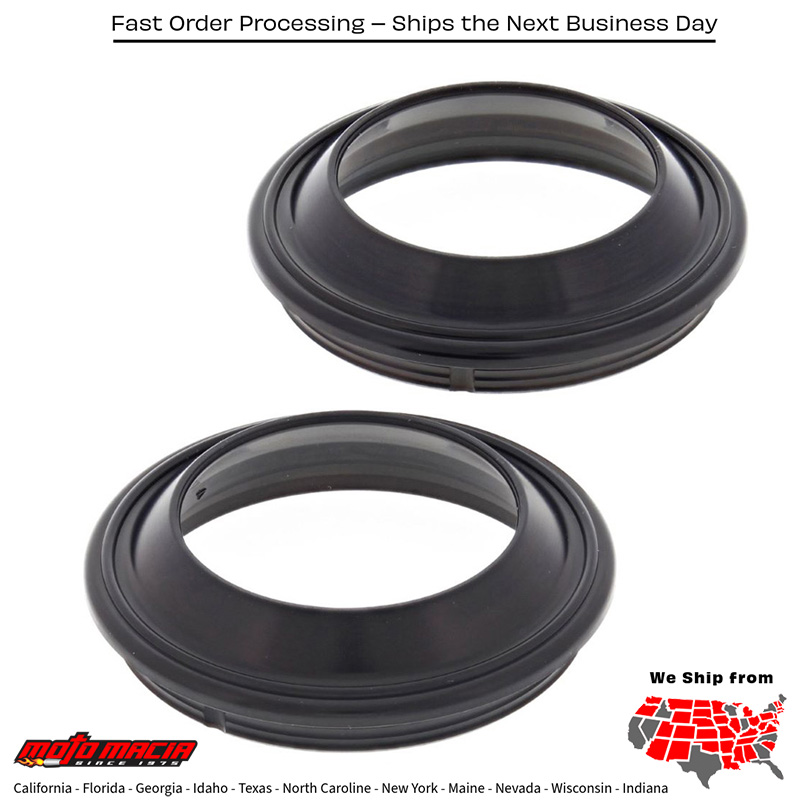 All Balls FORK DUST SEAL KIT Harley Davidson XL1200V Seventy Two 2013-2016 Harley Davidson FXR Super Glide 1989-1994 Harley Davidson FXD Dyna Super Glide 1995-2005 Harley Davidson FXDB-D Dyna Glide Daytona 1992-1992 Harley Davidson FXDC Dy