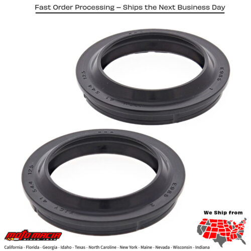 All Balls  FORK DUST SEAL KIT Honda CBR650F 2014-2016 Honda CBR650FA ABS 2014-2016 Honda CBR500RA ABS 2014-2021 Honda CB500FA ABS 2014-2021 Harley Davidson FLSS Softail Slim S 2016-2017 Honda CB500XA ABS 2015-2022 Harley Davidson FLD Dyna S