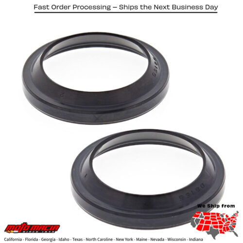 All Balls  FORK DUST SEAL KIT Honda XR200R 1984-2002 Kawasaki KDX 175 1980-1982 Kawasaki KLX250 1979-1980 Kawasaki KXT 250 Tecate 1984-1984 Kawasaki KL250 Super Sherpa 2000-2009 Kawasaki KX250 1978-1978 Kawasaki KLR250 1985-2005 Kawasaki KX