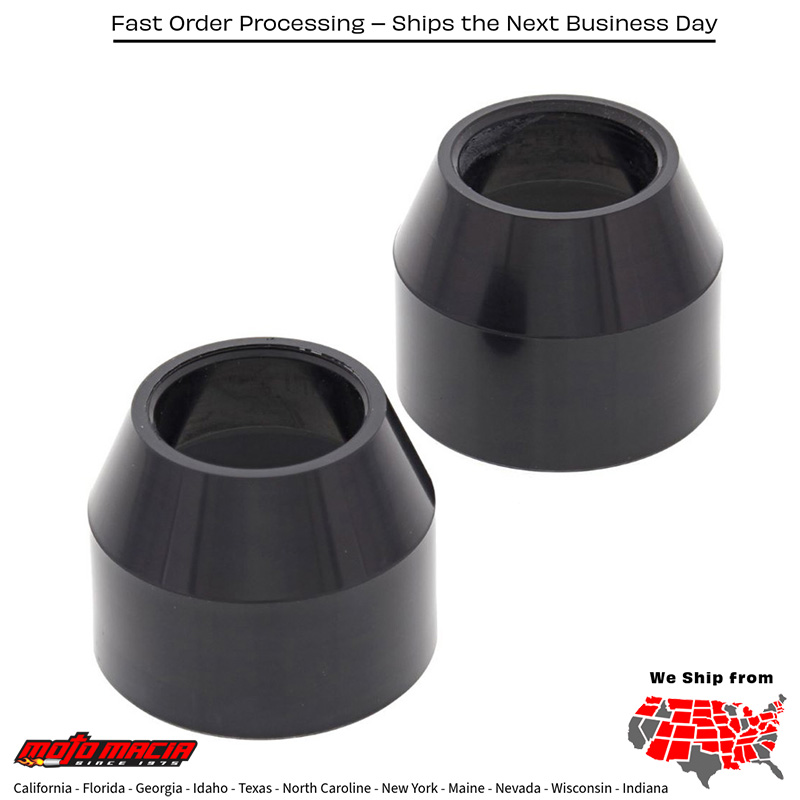 All Balls FORK DUST SEAL KIT Kawasaki KE 100 1976-2001 Suzuki Ts100 1973-1977 Suzuki Ts125 1971-1977 Suzuki RV125 1974-1977 Suzuki TC125 1973-1977 Suzuki TC185 1974-1977 Suzuki Tm125 1973-1975 Suzuki GN125E 1982-1997 Suzuki RM100 1976-1978