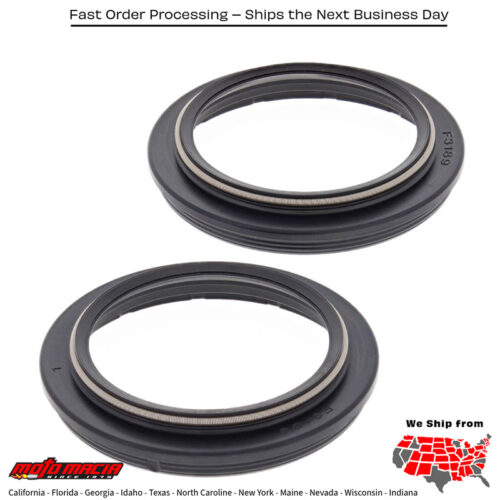 All Balls  FORK DUST SEAL KIT Ducati 1299 Panigale 2015-2017 Ducati Diavel Amg 2012-2012 Ducati Diavel Chromo 2012-2013 Ducati 1199 Panigale 2012-2014 Moto Guzzi Stelvio 1200 2009-2010 Ducati Diavel 2011-2018 Ducati Diavel Carbon 2011-2018