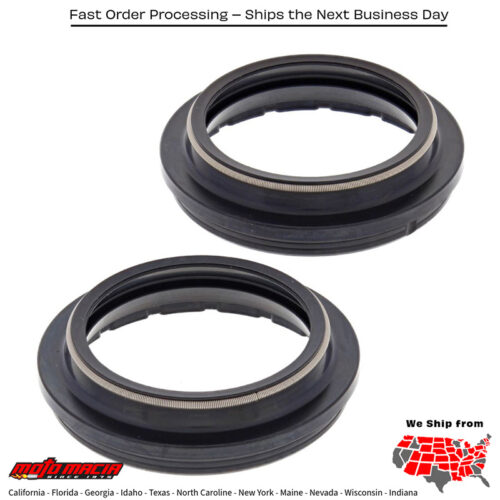All Balls  FORK DUST SEAL KIT Beta 125 RR-S 2017-2019 Moto Guzzi 850 Lemans 1976-1976 BMW F700GS 2013-2017 BMW F650GS 2009-2012 BMW R1200GS 2004-2013 BMW R1200R 2012-2014 BMW R1200ST 2005-2007 BMW F650CS 2001-2005 BMW G650GS 2010-2015 BMW H