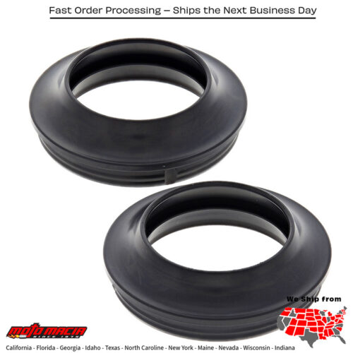 All Balls  FORK DUST SEAL KIT Honda CRF110F 2013-2022 Honda PCX150 2013-2019 Honda CRF125F 2014-2022 Honda MSX125 Grom 2014-2022 Honda CRF125FB 2014-2022 Honda TR200 Fatcat 1986-1987 Honda CB250 Nighthawk 1991-2008 Kawasaki ZX1100 GPz 1997-