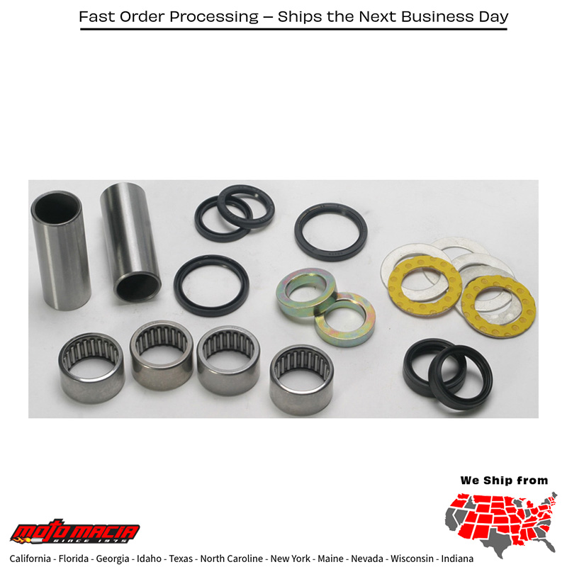 SWINGARM BEARING KIT Yamaha WR426F 2002-2002 Yamaha YZ426F 2002-2002 Yamaha YZ125 2002-2004 Yamaha YZ250 2002-2005 Yamaha YZ250F 2002-2005 Yamaha YZ450F 2003-2005 Yamaha WR250F 2002-2005 Yamaha WR450F 2003-2005
