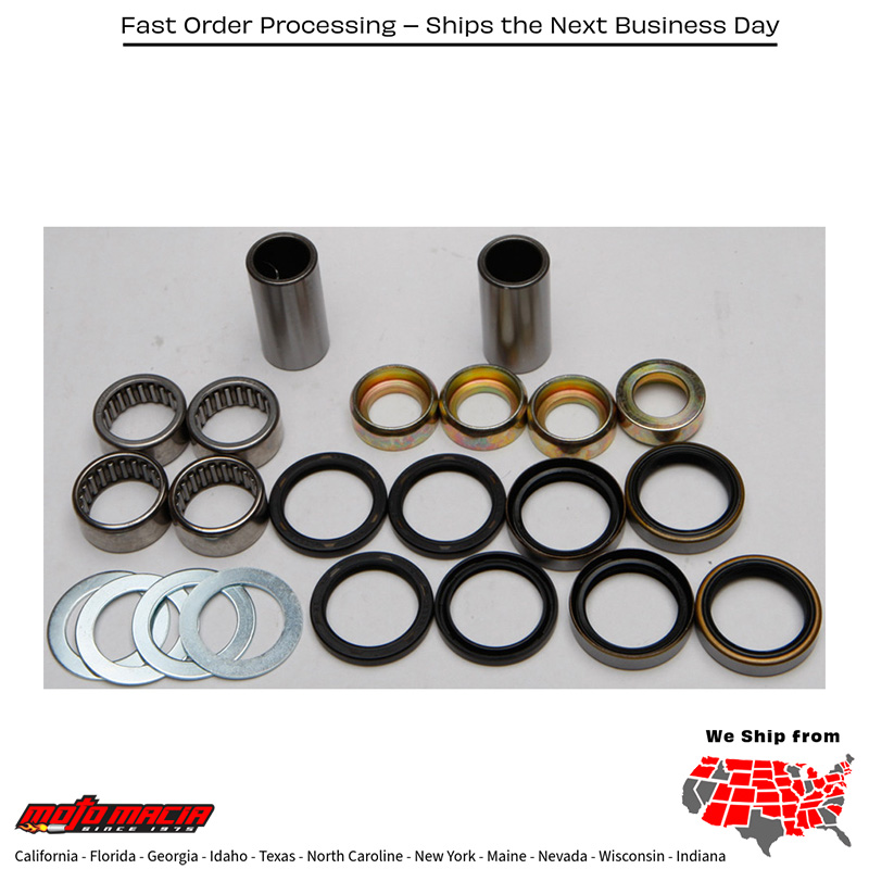 SWINGARM BEARING KIT KTM Freeride 250R 4-Stroke 2015-2017 Husqvarna TC 85 (17/14) 2014-2021 KTM 400 SC 4-Stroke 2000-2000 KTM 400 SXC 4-Stroke 1997-2000 KTM 620 SX 4-Stroke 1996-1999 KTM 400 RXC 4-Stroke 1995-1998 KTM 400 TXC 4-Stroke 1998-