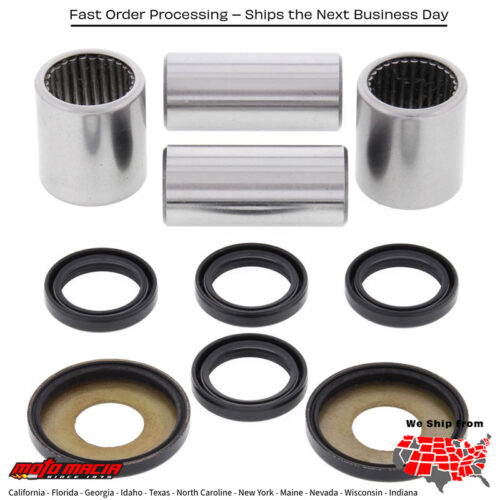 SWINGARM BEARING KIT Suzuki DR200SE 1996-2009 Suzuki DR125SE 1994-2002 Suzuki DR125 1986-1988 Suzuki DR200 1986-1988 Suzuki DR200S 2018-2020 Suzuki Sp125 1986-1988 Suzuki Sp200 1986-1988