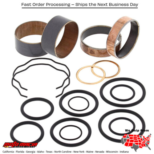 Fork Bushing Kit Honda Cr250r 1995-1995 Suzuki Rm250 1983-1988 Rm125