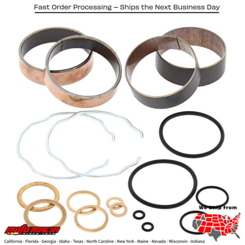 Fork Bushing Kit Honda Xr600r 1988-2000 Xr650l 1993-2021 Cr250r