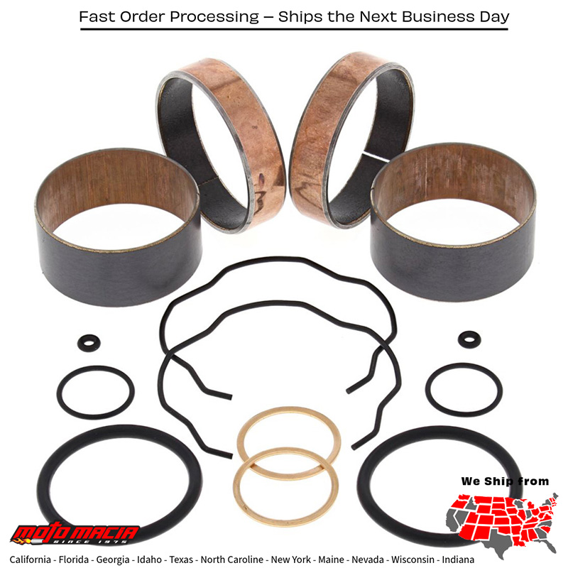 Fork Bushing Kit Kawasaki Kdx 200 1995-2006 220r 1997-2005 Yamaha