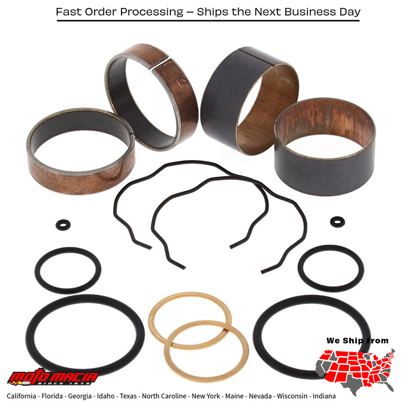 Fork Bushing Kit Kawasaki Kx250 1990-1990 Kx125 1990-1990 more