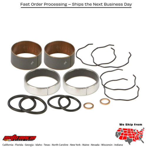 Fork Bushing Kit Kawasaki Ex650 Ninja 650 Abs 2013-2021 Yamaha Mt-07 2018-2