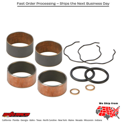 Fork Bushing Kit Honda Vt600c Shadow Vlx 1988-2007 Vt600cd Shadow Vlx