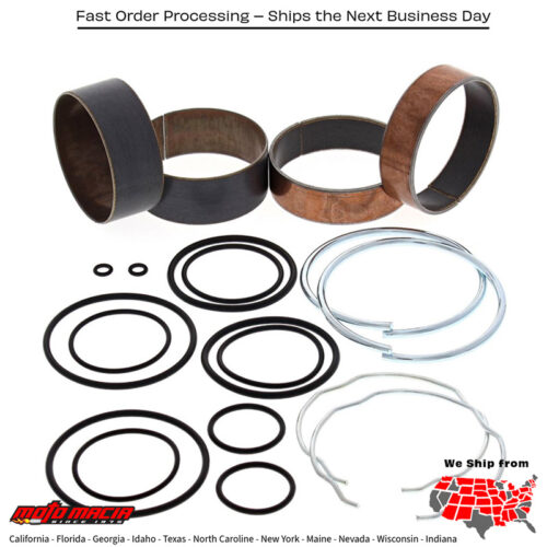 Fork Bushing Kit Kawasaki Kx250f 2013-2019 Suzuki Rm-Z250 2013-2015