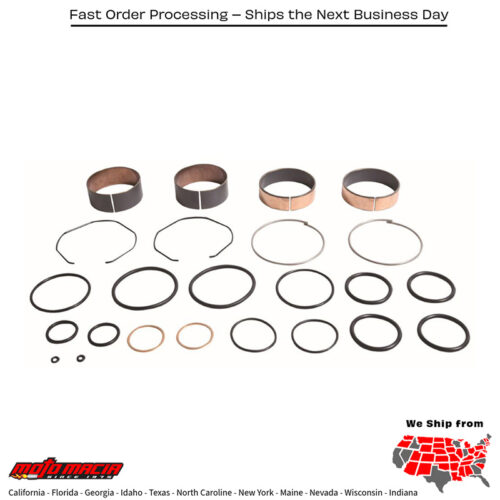 Fork Bushing Kit Kawasaki Kx250x 2021-2022 Kx250f 2020-2022 more