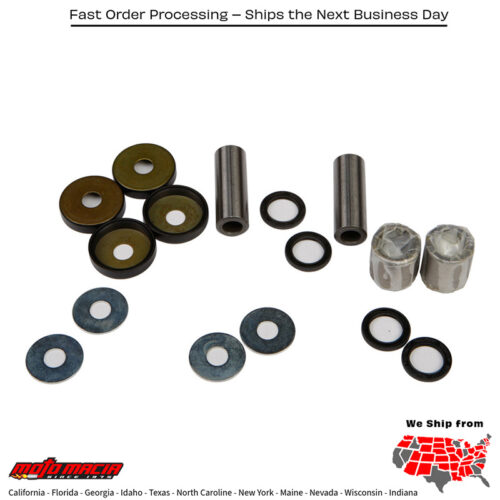 Lower A-Arm Bearing Kit Arctic Cat 400 Dvx 2004-2008 Kawasaki Kfx 400 2003- more