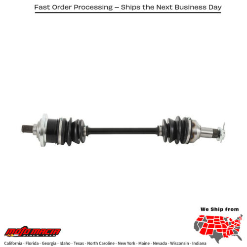 6 Ball Heavy Duty Axle Front Arctic Cat 650 H1 4x4 Automatic 05-05