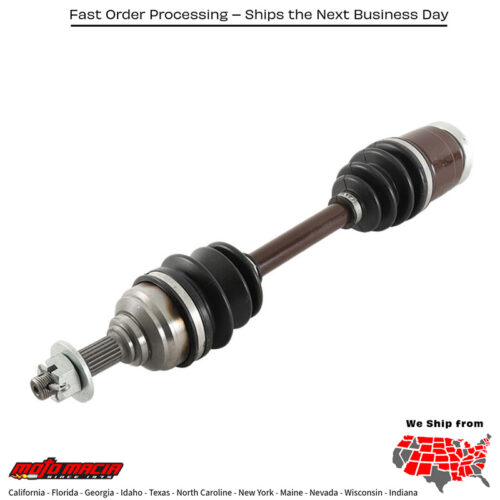 6 Ball Heavy Duty Axle Front Arctic Cat 250 2x4 [Irs] 01-01 500