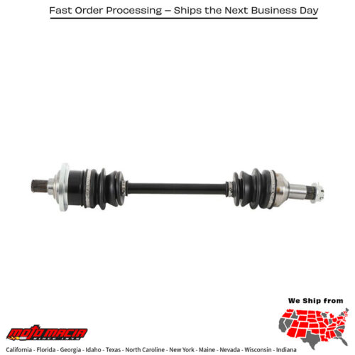 6 Ball Heavy Duty Axle Front Arctic Cat 650 4x4 H1 Mud Pro 10-10