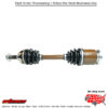 6 Ball Heavy Duty Axle Rear Arctic Cat 250 2x4 [Irs] 99-04